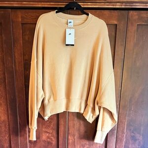 Nike Tan Crewneck Sweatshirt